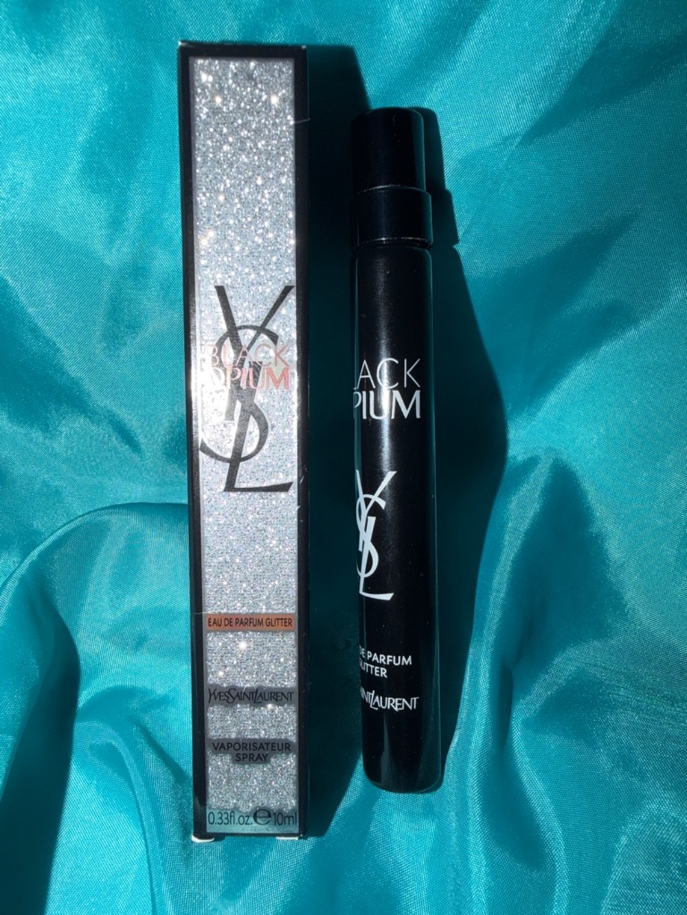 Yves Saint Laurent Black Opium Glitter Fragrance-travel spray